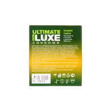 Презервативы Luxe, black ultimate, «Хозяин тайги», абрикос, 18 см, 5,2 см, 1 шт.