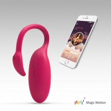 Виброяйцо с управлением из приложения Magic Motion Flamingo, силикон