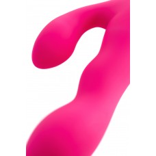 Вибратор LOVENSE Nora с клиторальным стимулятором, силикон, розовый, 20 см