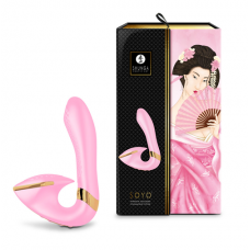 Непревзойденный вибратор для двойной стимуляции SOYO Shunga Toys, розовый